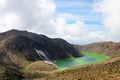 Laguna Verde lake in Narino, Colombia