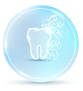 Beautiful dental symbol