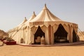 the beautiful desert in dubai, the arab emirates, Arabian traditional tent showcasing Arab heritage found in Saudi Arabia Desert,