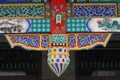 Beautiful design on chinese traditional architectu