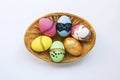 Beautiful design Easter egg collections Royalty Free Stock Photo