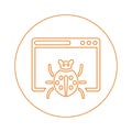 Computer, Bug, fixing, repair, virus icon