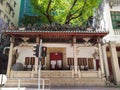 beautiful design hung shing temple old Chinese Historic temple in Wan chai hongkong