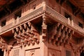 Beautiful designs at the corner of Diwan-e-khas in Fatehpur Sikri