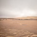 A beautiful, desolate scene at Skeleton Coast, Namibia.