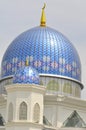 The dome and minaret Abdullah Fahim Mosque which bears the name of the father of the 5th Prime Minister of Malaysia