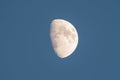 Beautiful detailed moon shot at dusk - November 1, 2014 as seen from Wisconsin, USA