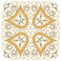 Beautiful detailed ornamental pattern