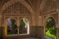 Beautiful Moorish fortress of the Alhambra in Granada, Andalusia