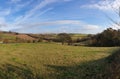 Beautiful devon countryside in the UK