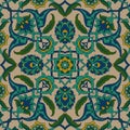 A beautiful digital boarder for textile. green and Maganda volor is a pattern