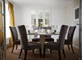 Beautiful dining room in a modern home Royalty Free Stock Photo