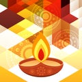 Beautiful diwali background