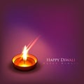 Beautiful diwali diya background