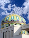 Beautiful Domes of a Mosque in Bahrain