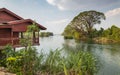 Beautiful Don Det Island,Mekong River scene,4000 Islands,Champasak Province of southern Laos