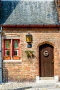 Beautiful door in Bruges, Belgium