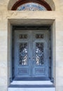 Beautiful door in Mission church at Stanford University in Calif