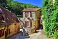 Beautiful Dordogne village of Beynac, France Royalty Free Stock Photo