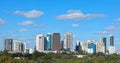 Beautiful downtown Fort Lauderdale skyline Royalty Free Stock Photo