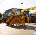 Beautiful Dragon Parade Royalty Free Stock Photo