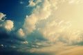 Beautiful Dramatic Sky Royalty Free Stock Photo