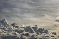 Beautiful dramatic sky with stormy clouds, Sky with clouds weather blue nature clouds Royalty Free Stock Photo