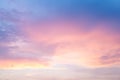 Beautiful dramtic cloudy sky sunset background