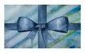 Beautiful drawing of boxes with gifts. Close-up Royalty Free Stock Photo