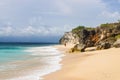 Beautiful Dreamland Beach Bali, with clean sand and rocks. Royalty Free Stock Photo