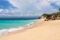 Beautiful Dreamland Beach Bali, with clean sand and rocks. Royalty Free Stock Photo