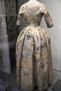 Beautiful dress of empress in museum