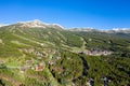 Aerial drone photo - Rugged Rocky Mountains of Breckenridge, Colorado.