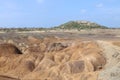 Desert Landscapes of Savane des PÃÂ©trifications Martinique French West Indies