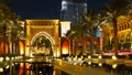 Islamic Architecture, Dubai downtown, Night View, UAE