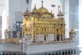 Beautiful dummy view of Golden Temple (Harmandir Sahib) at Amritsar Railway Station, Punjab, India, Famous indian sikh Royalty Free Stock Photo