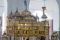 Beautiful dummy view of Golden Temple (Harmandir Sahib) at Amritsar Railway Station, Punjab, India, Famous indian sikh Royalty Free Stock Photo