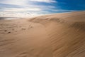 Beautiful dunes scenery of the Slowinski National Park by Baltic Sea, Leba. Poland