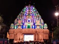 Beautiful durga puja pandal in dibrugarh assam Royalty Free Stock Photo