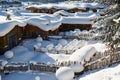 The beautiful dwellings of China`s snow town