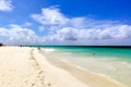 Beautiful Eagle beach of Aruba, Caribbean Royalty Free Stock Photo