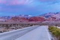 Moody sky over Red Rock Canyon Royalty Free Stock Photo