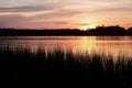 Beautiful early morning mood at Buzzards Bay. Onset, Massachusetts, USA.