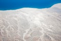 Beautiful earth and sea from a window airplane background