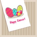 Beautiful Easter egg illustration Royalty Free Stock Photo
