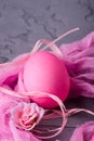 Beautiful Easter eggs painted with decorations Royalty Free Stock Photo