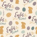 Easter Pattern Royalty Free Stock Photo
