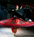 Beautiful easterly dance. national Egyptian dance Tanura