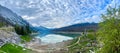 The beautiful Edith Lake along Maligne Road in Jasper National Park in Canada