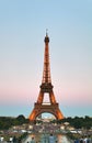 The Beautiful Eiffel Tower in Paris, France